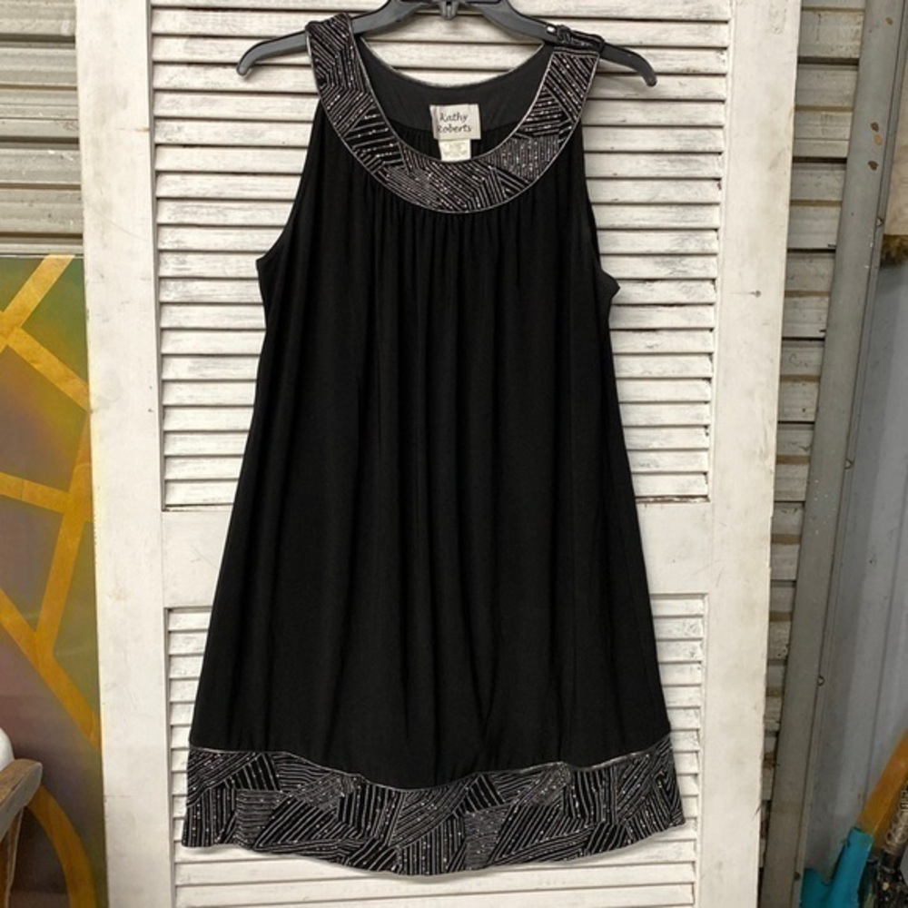 Kathy Roberts Black Dress size 12